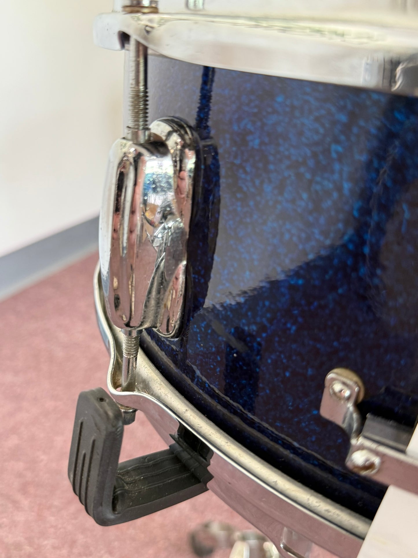 Slingerland Deluxe Student Vintage Snare 14"x5.5" — Blue Sparkle