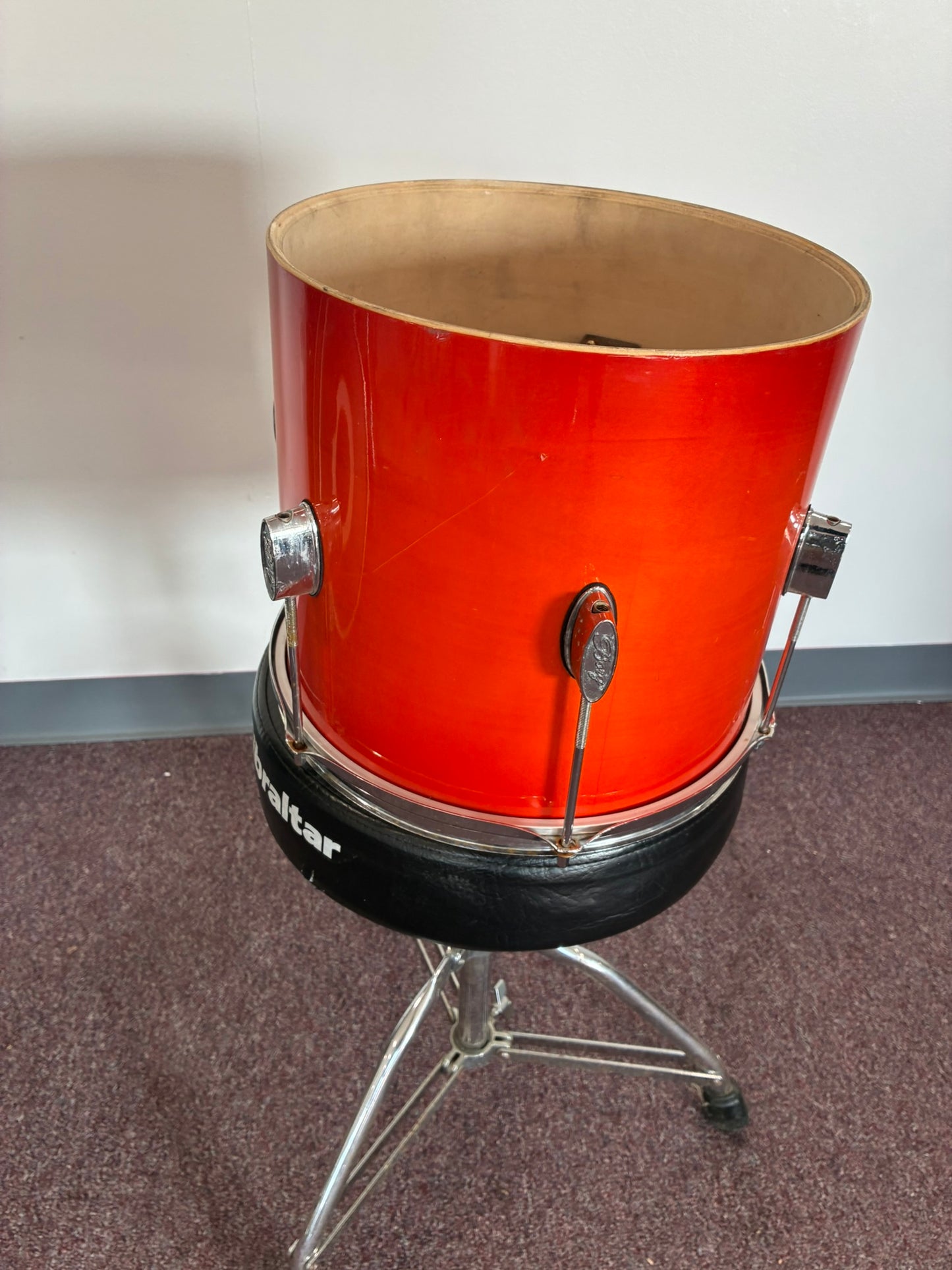 Borg 12"x10" Rack Tom - Orange