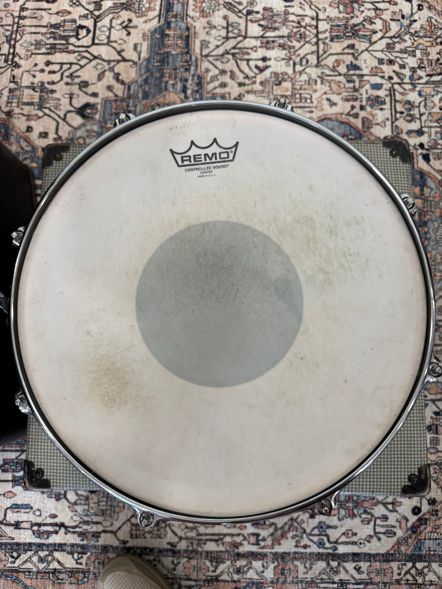 Slingerland Student Radio King 14x5.5 Snare Drum - White Marine Pearl
