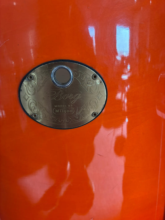 Borg 16"x16" Floor Tom - Orange
