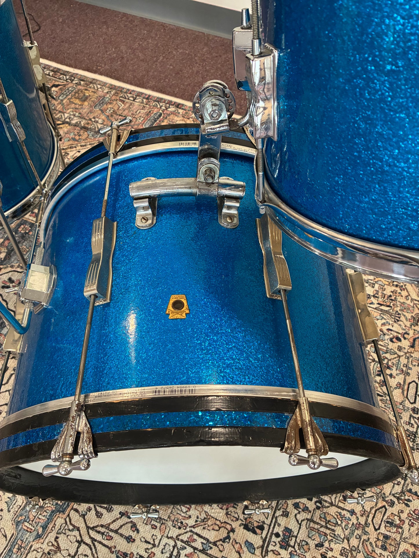 Ludwig 60s Club Date 20/12/15 - Blue Sparkle