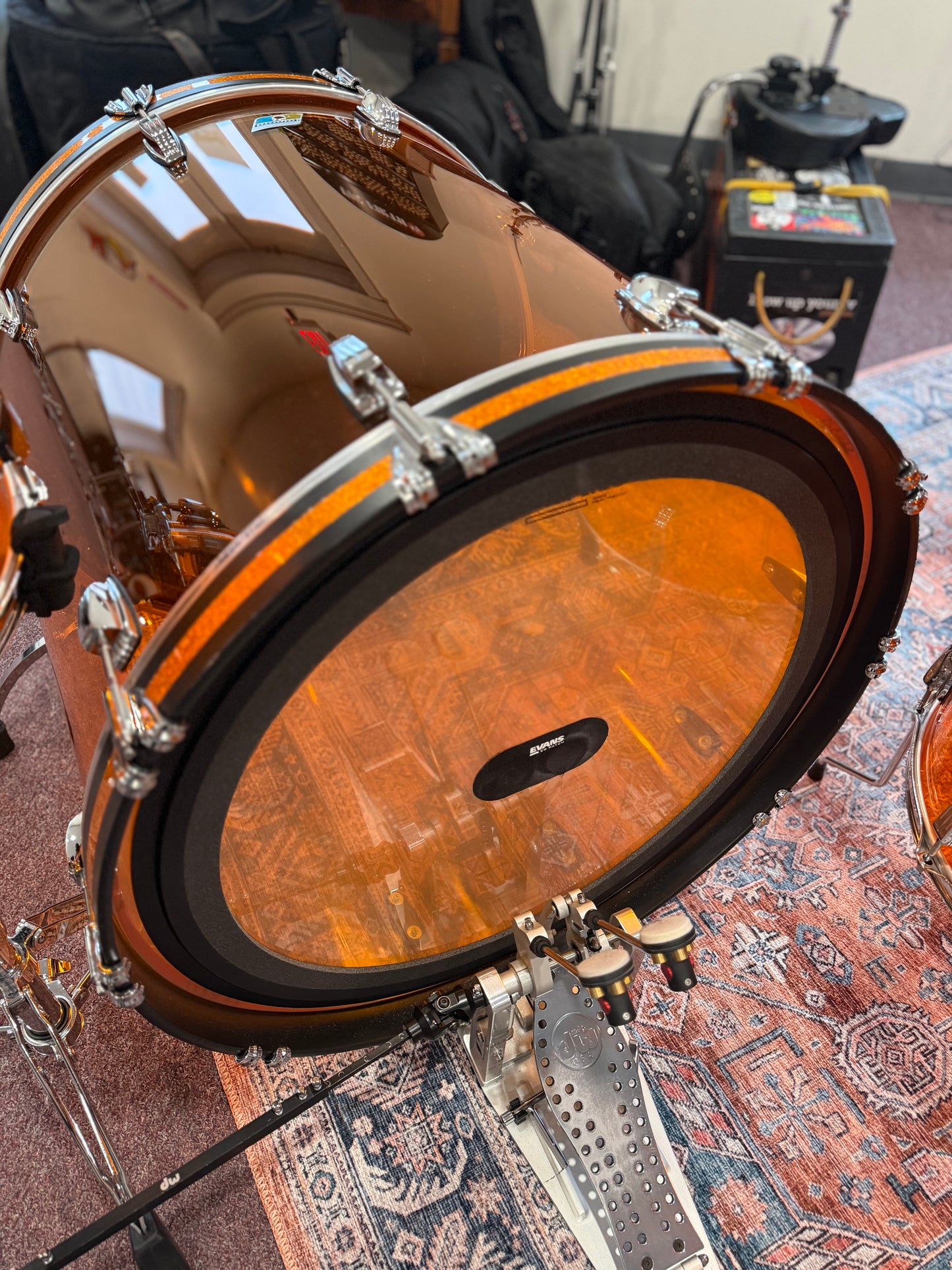 Ludwig Vistalite Zep Outfit Shell Pack - Bonham