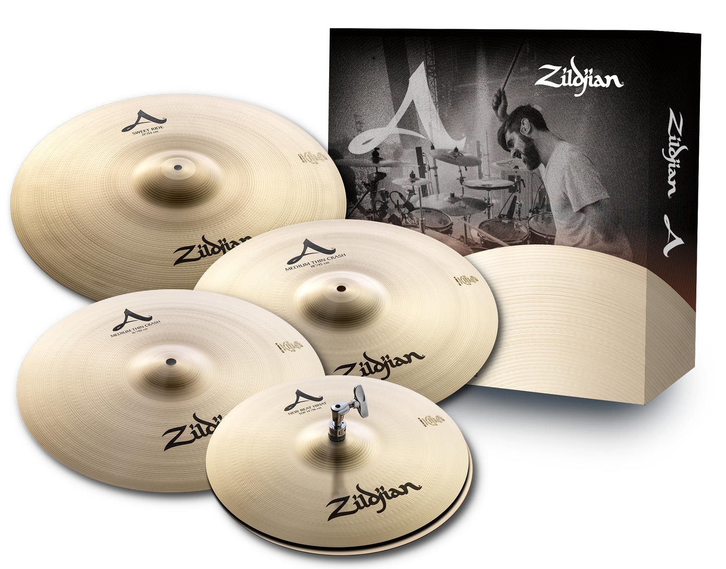 Zildjian A391 A Series Sweet Ride Box Set - BRAND NEW