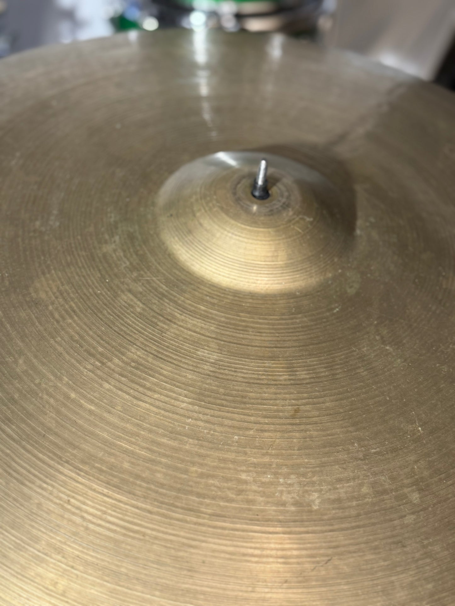 Zildjian 24” Large Block Stamp Vintage 1950s Ride Cymbal