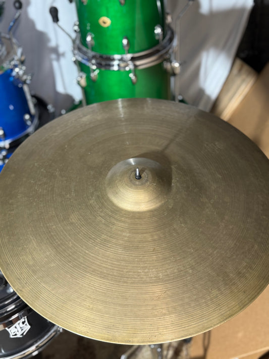 Zildjian 24” Large Block Stamp Vintage 1950s Ride Cymbal