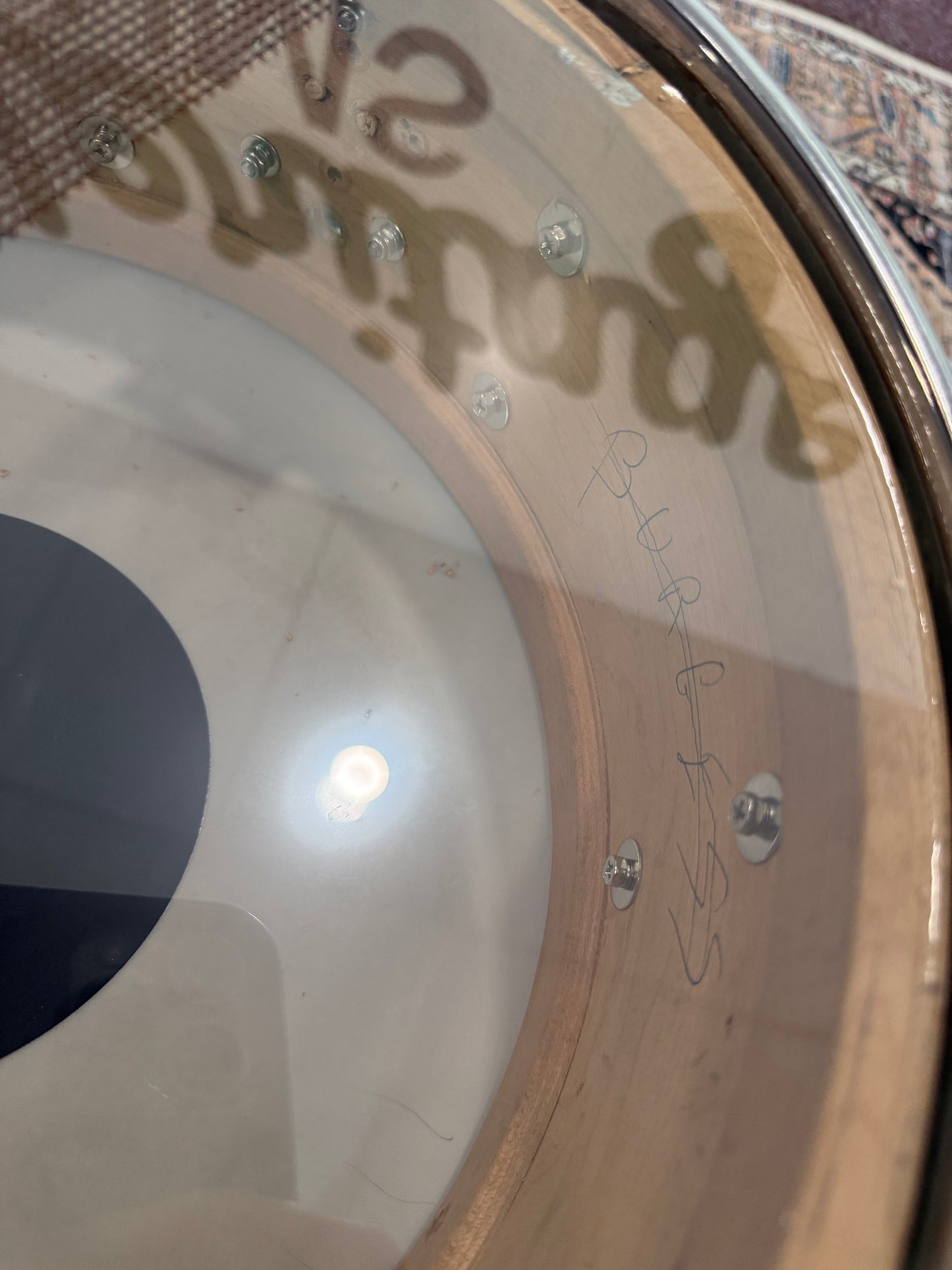 Slingerland Student Radio King 14x5.5 Snare Drum - White Marine Pearl