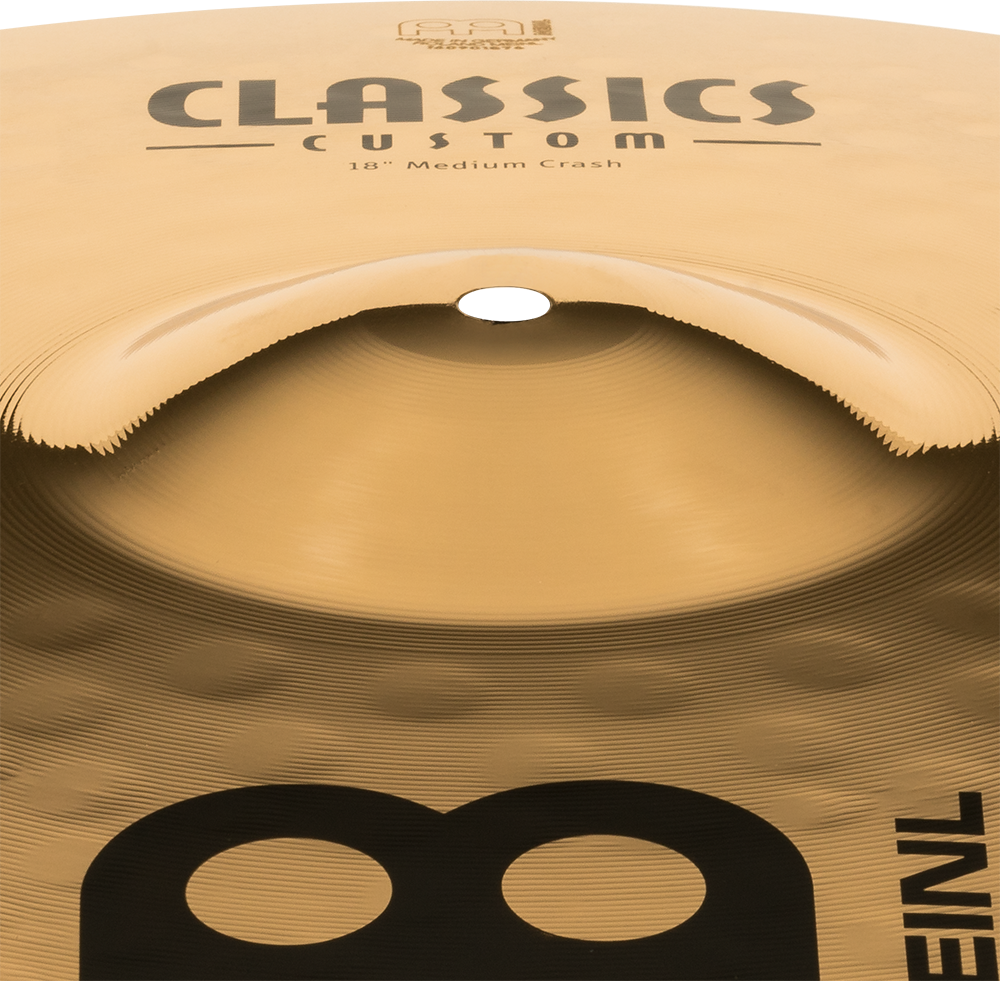 Meinl Classics Custom 18" Brilliant Medium Crash