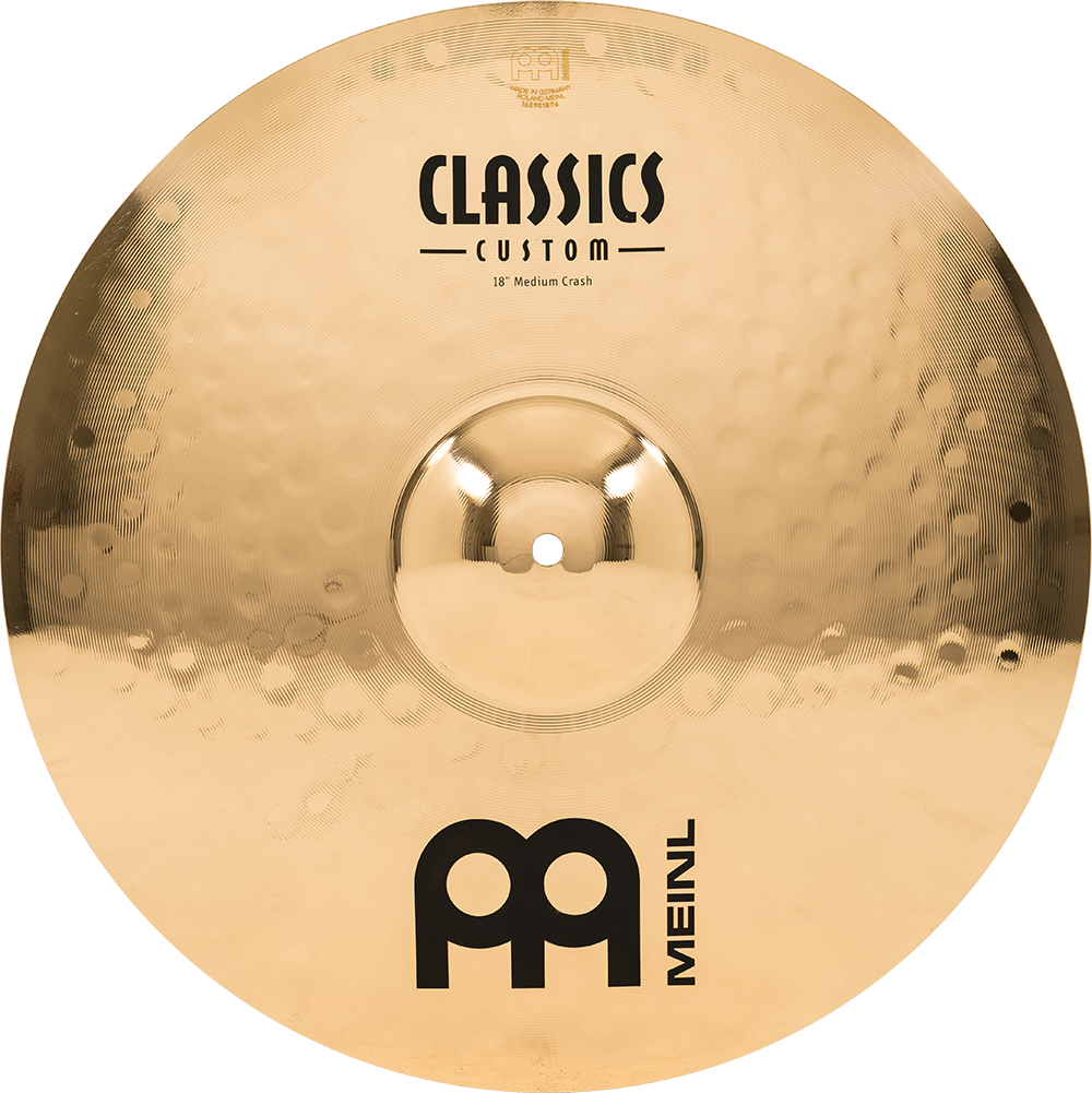 Meinl Classics Custom 18" Brilliant Medium Crash
