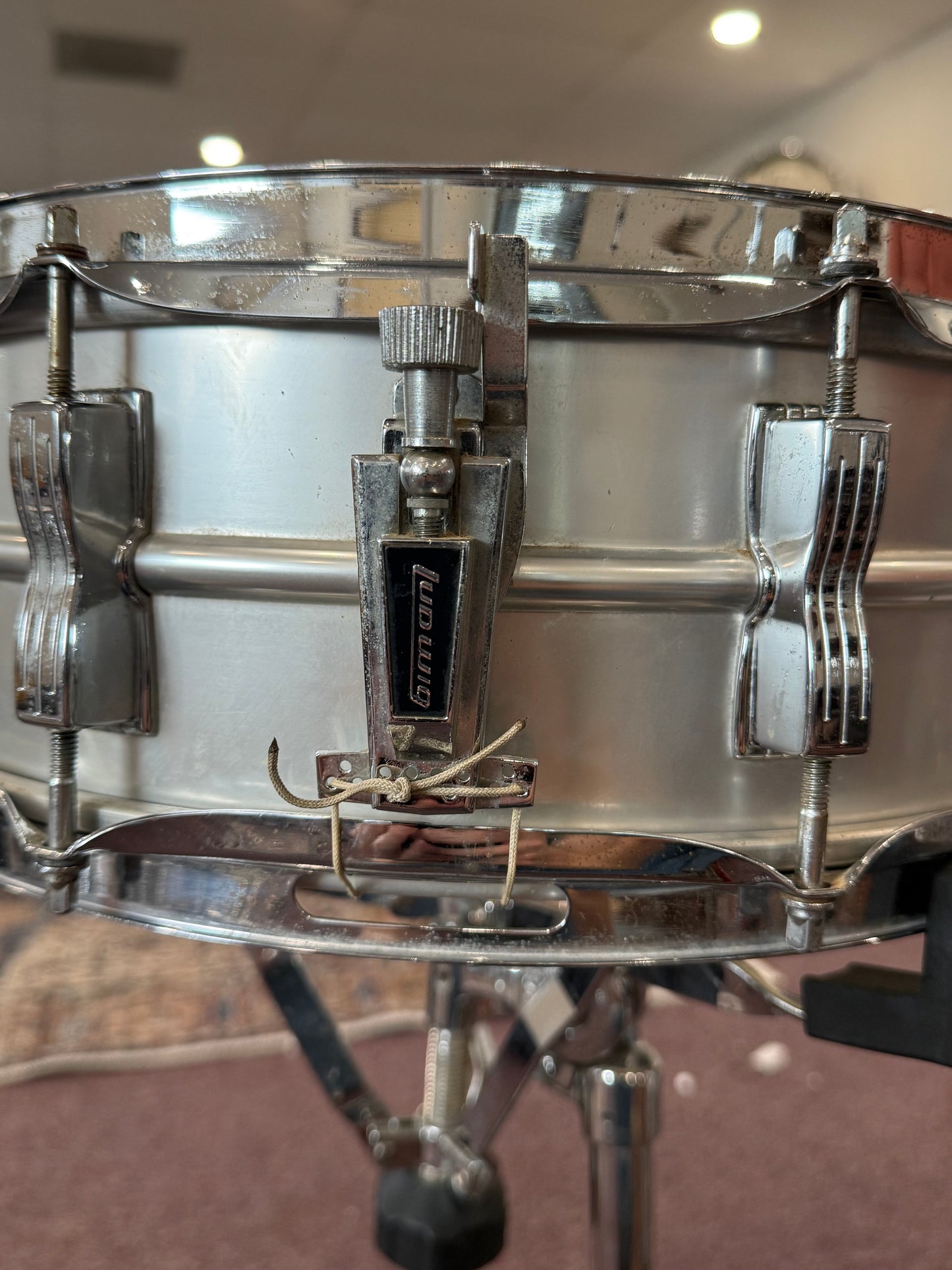 Ludwig Vintage Keystone Acrolite 14x5 Snare Drum