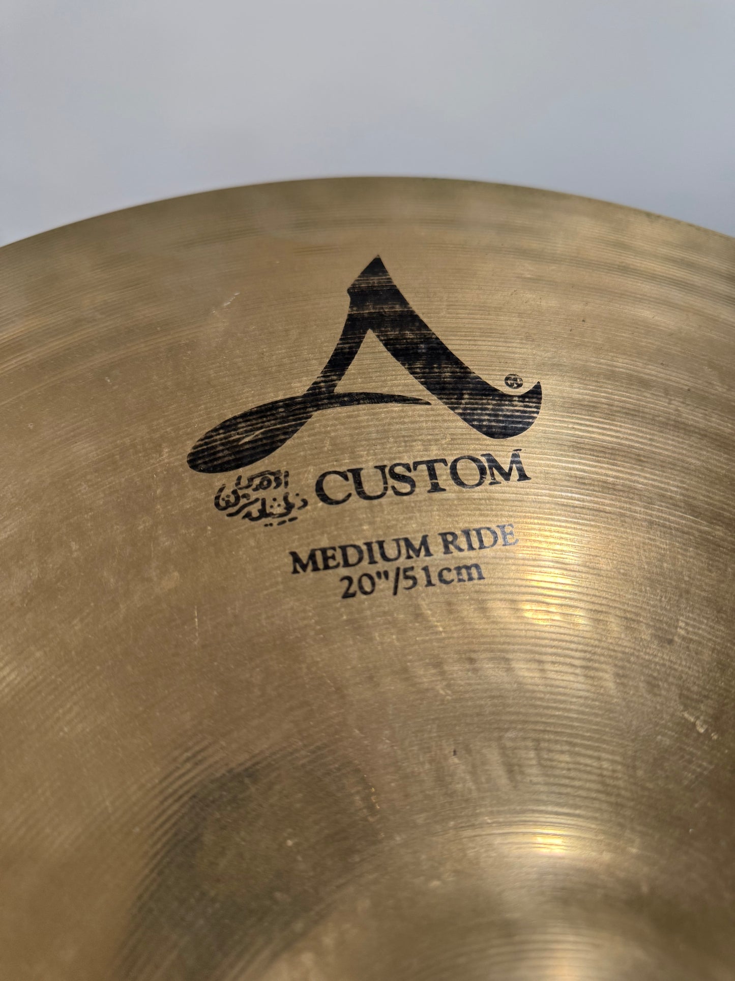 Zildjian A Custom 20” Medium Ride Cymbal