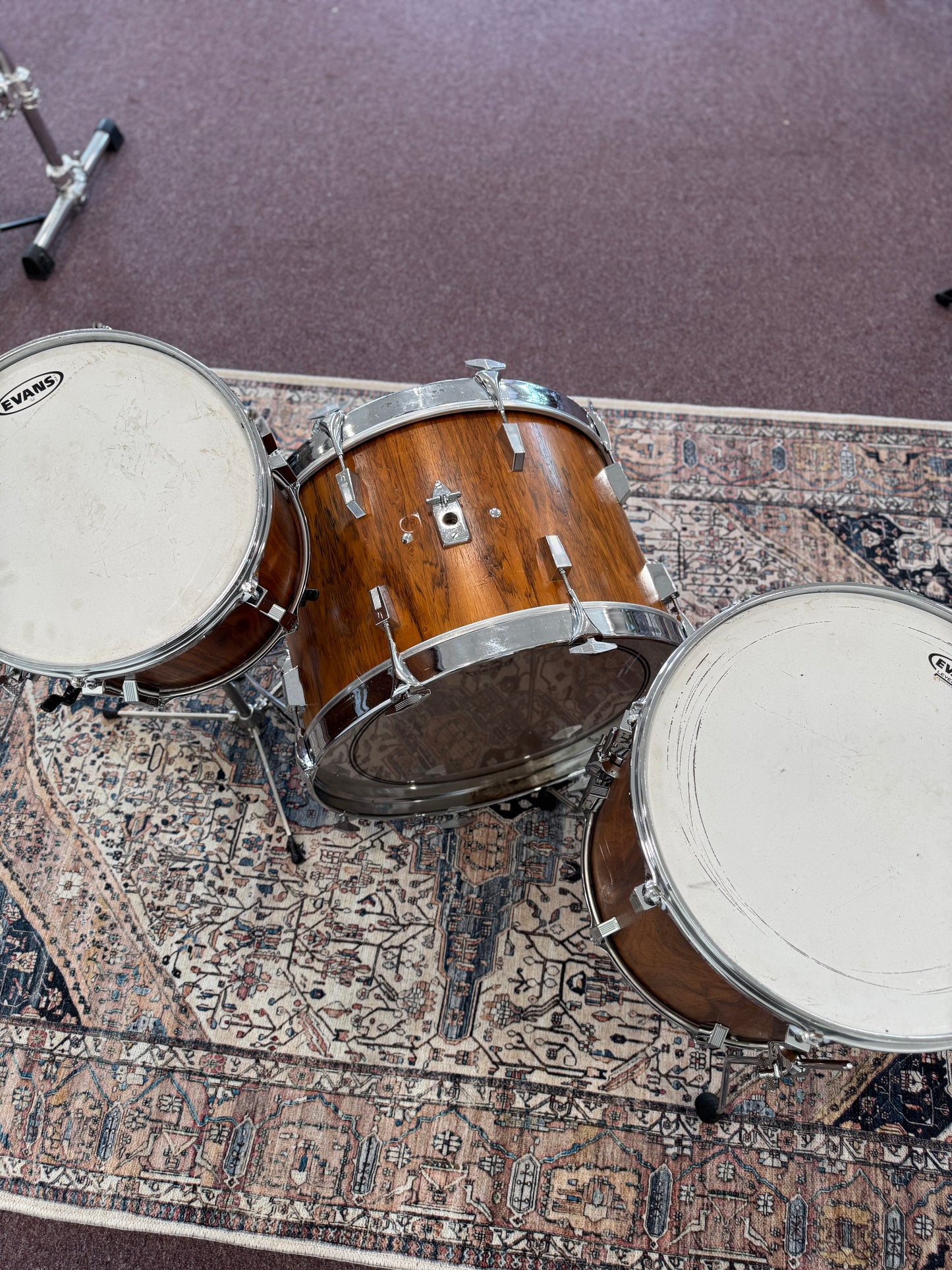 Sonor Champion Rosewood Vintage Drum Set 22 13 16