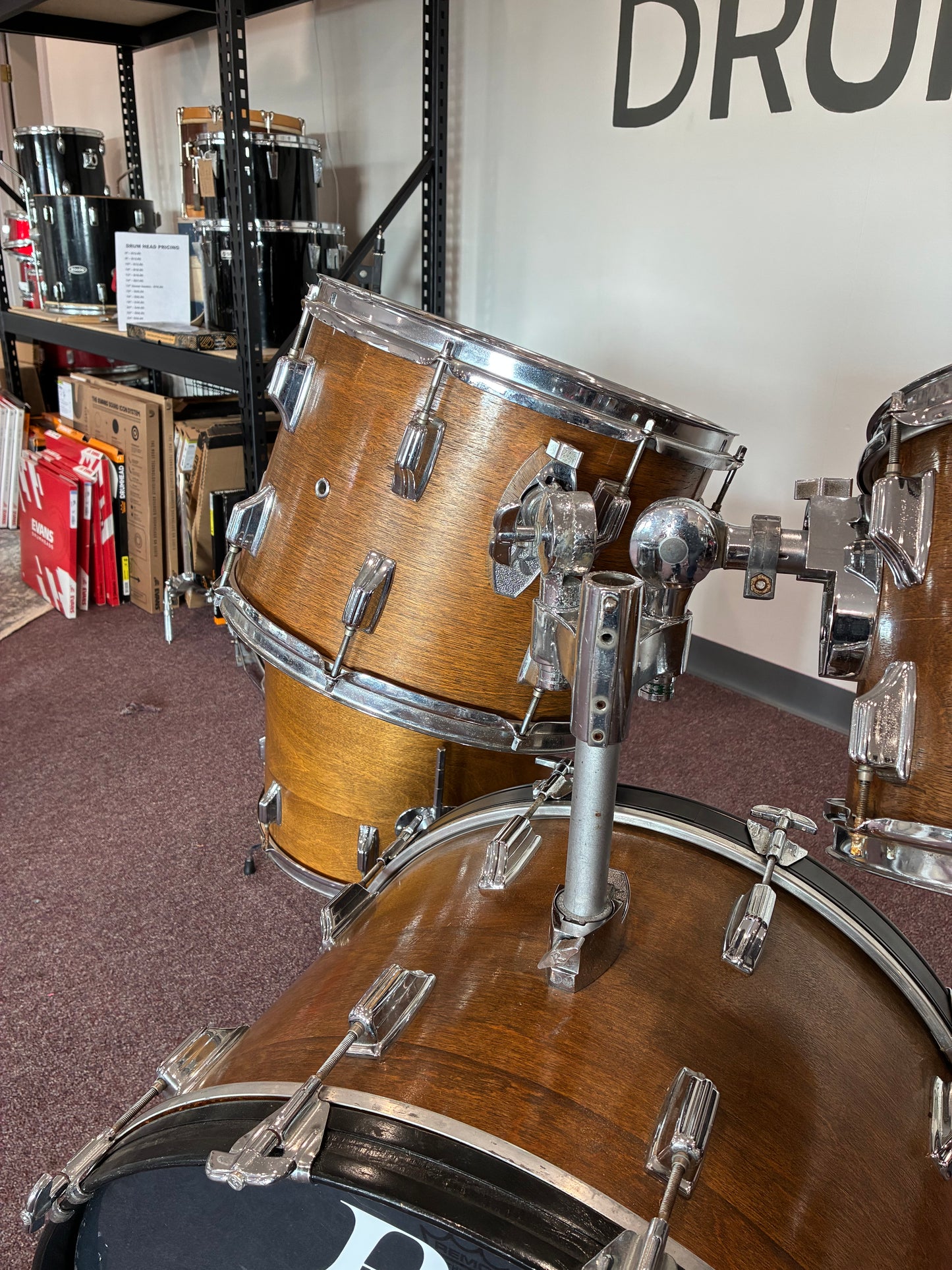 Rogers Big R Drum Set 12x8, 13x9, 14x10, 16x16,22" X 14