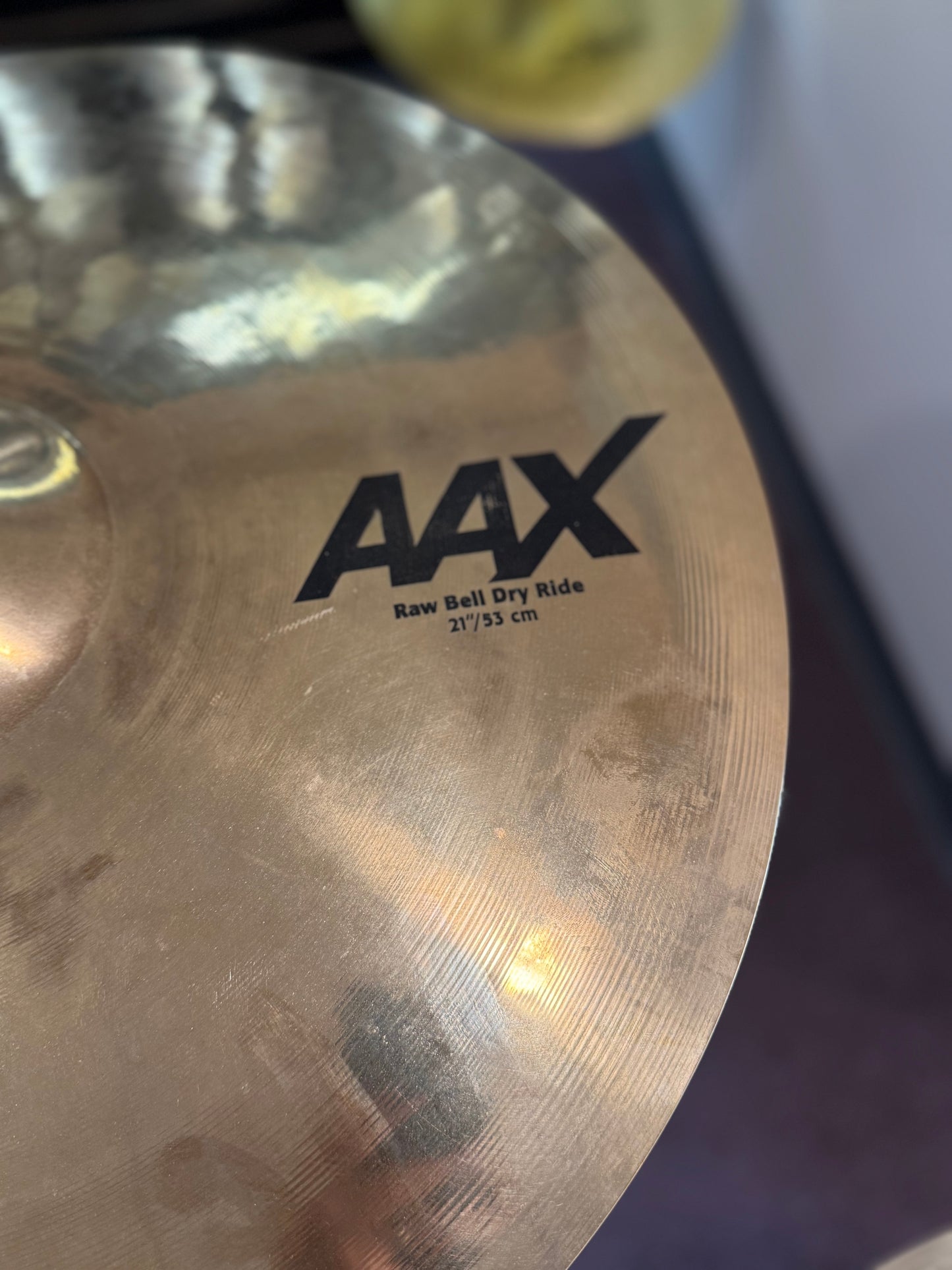 Sabian 21” AAX Raw Bell Ride