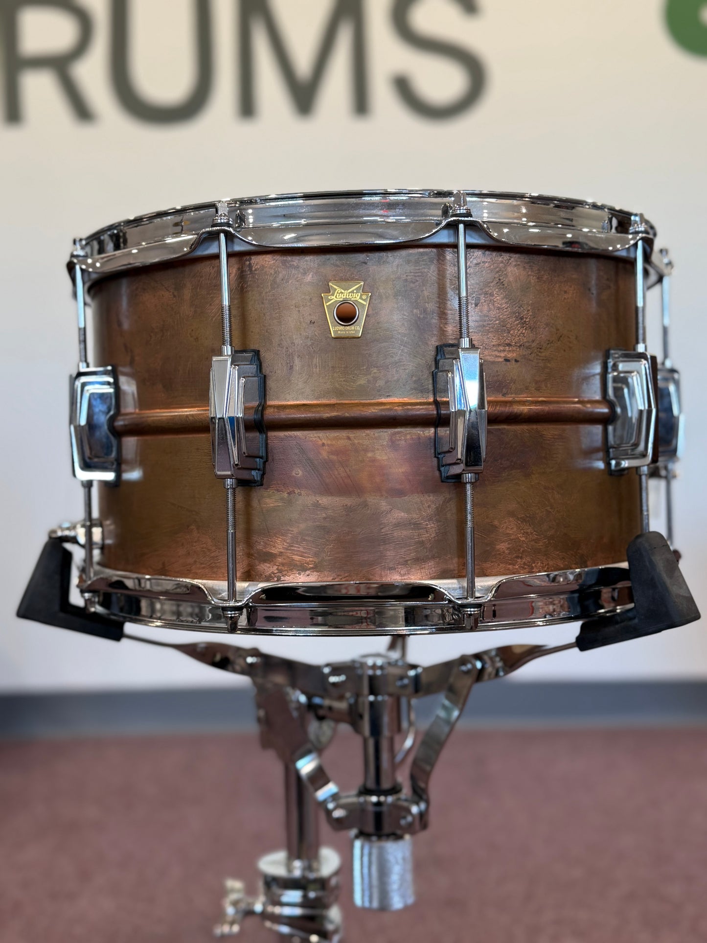 Ludwig Copper Phonic 14x8” Snare Drum
