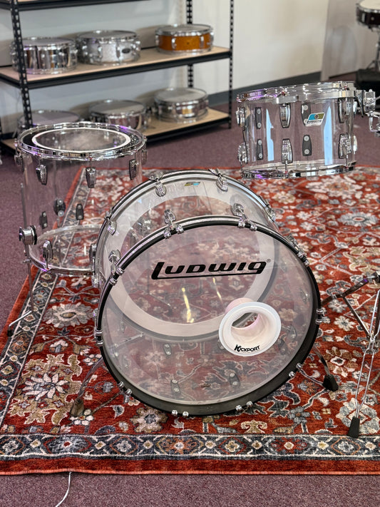 Ludwig Vistalite Reissue Pro Beat Outfit

9x13 / 16x16 / 14x24“