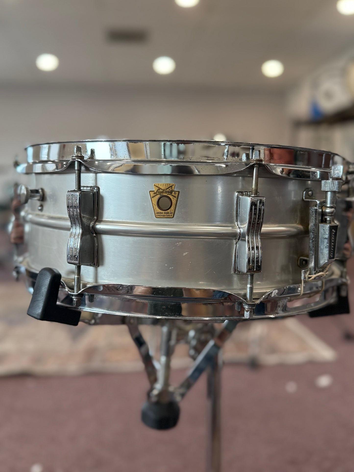 Ludwig Vintage Keystone Acrolite 14x5 Snare Drum