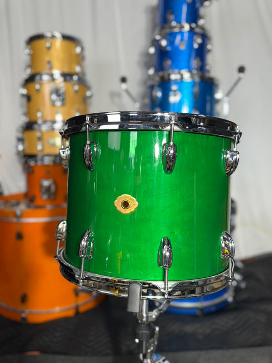 Slingerland Studio King 11x14 Rack Tom, Green, 6-ply