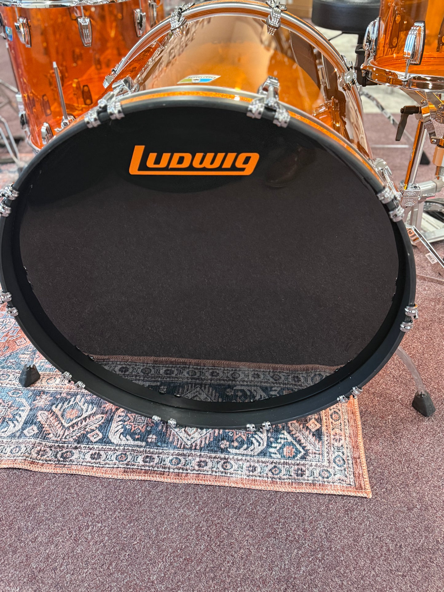 Ludwig Vistalite Zep Outfit Shell Pack - Bonham