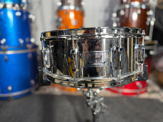 Pearl SK900 Steel Snare Drum, 10-lug