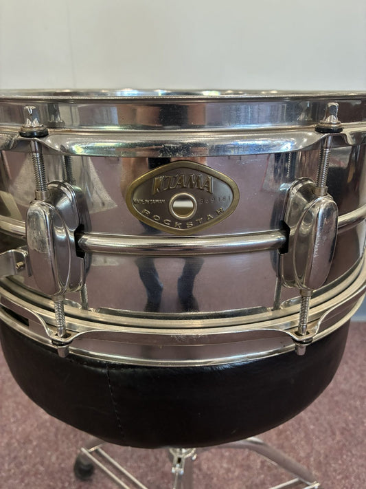 Tama Rockstar 14x5" Steel Snare - Chrome