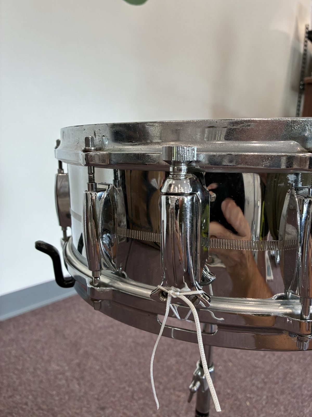 1960s Gretsch Brass Snare Drum - Model 4160 14x5