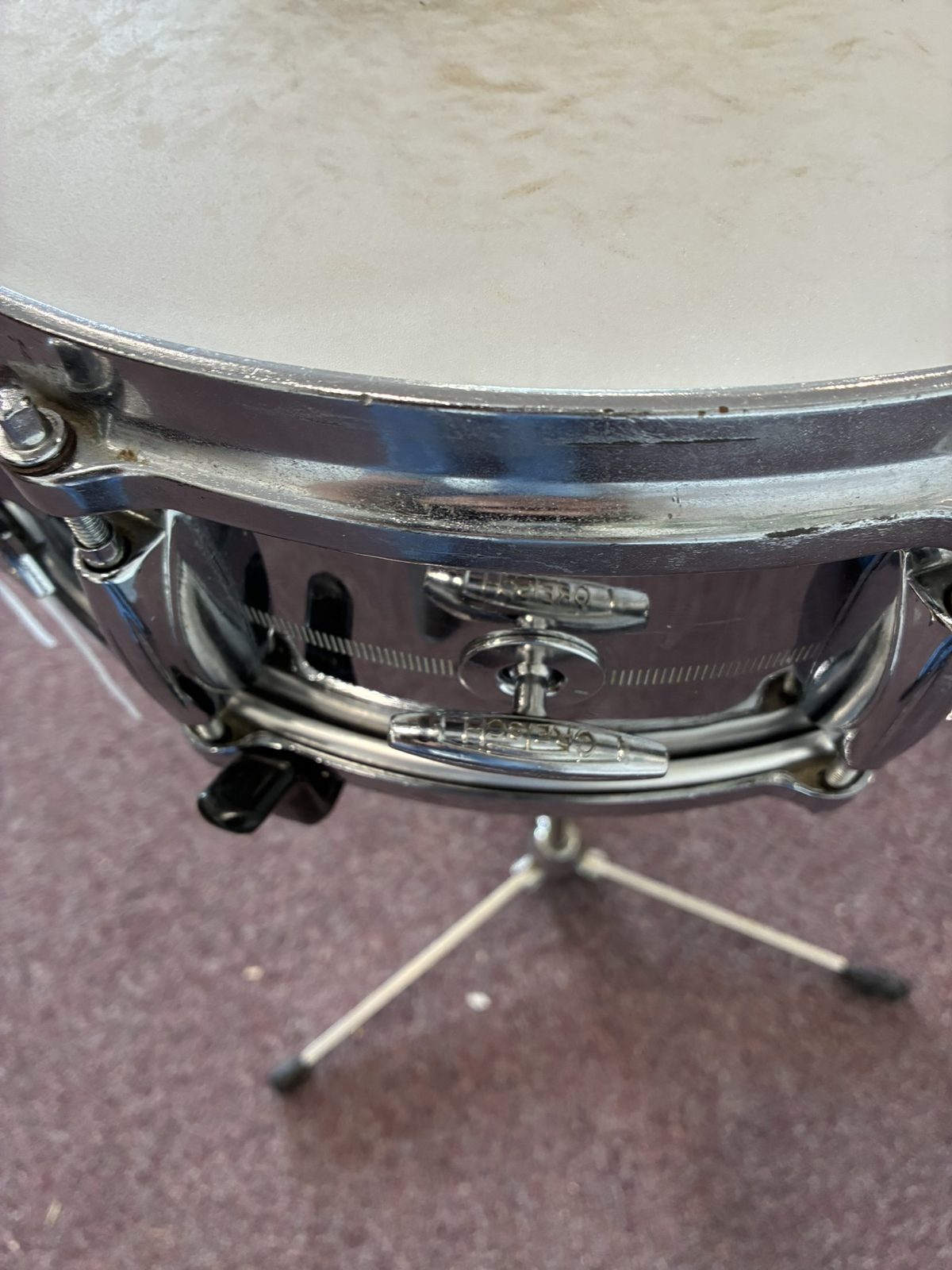 1960s Gretsch Brass Snare Drum - Model 4160 14x5