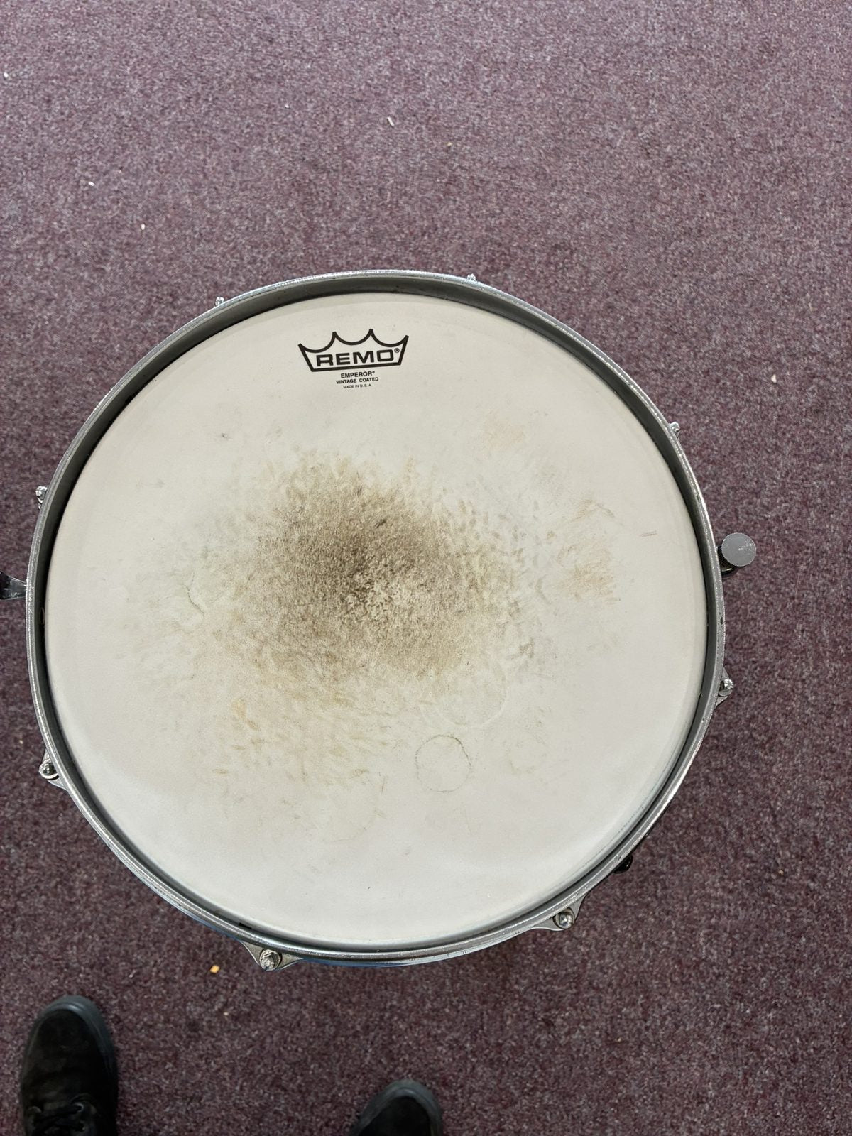 1960s Gretsch Brass Snare Drum - Model 4160 14x5