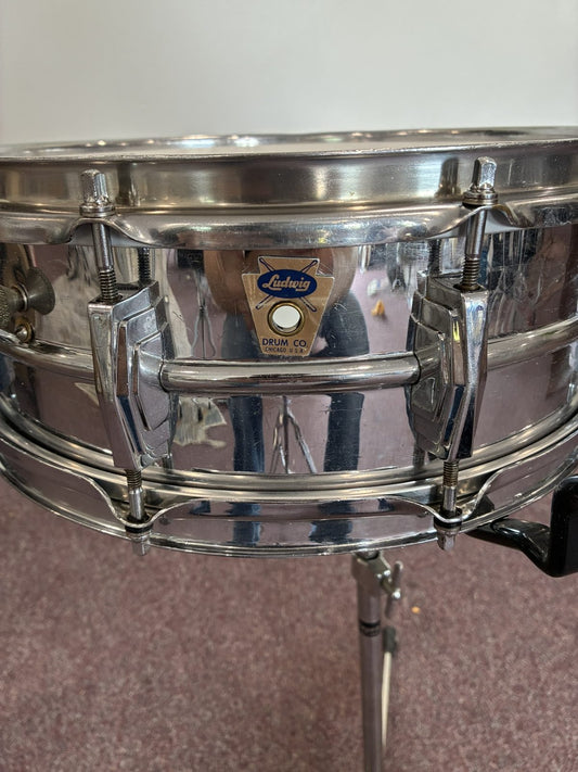 1950s Ludwig Transition Badge Supraphonic 14x5"