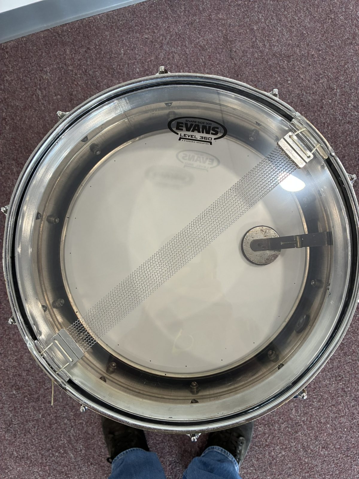 1950s Ludwig Transition Badge Supraphonic 14x5"