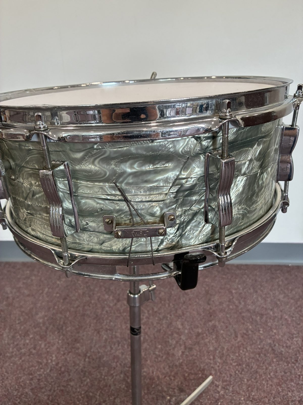 WFL  Super Classic Snare Drum 14x5.5" - Sky Blue Pearl