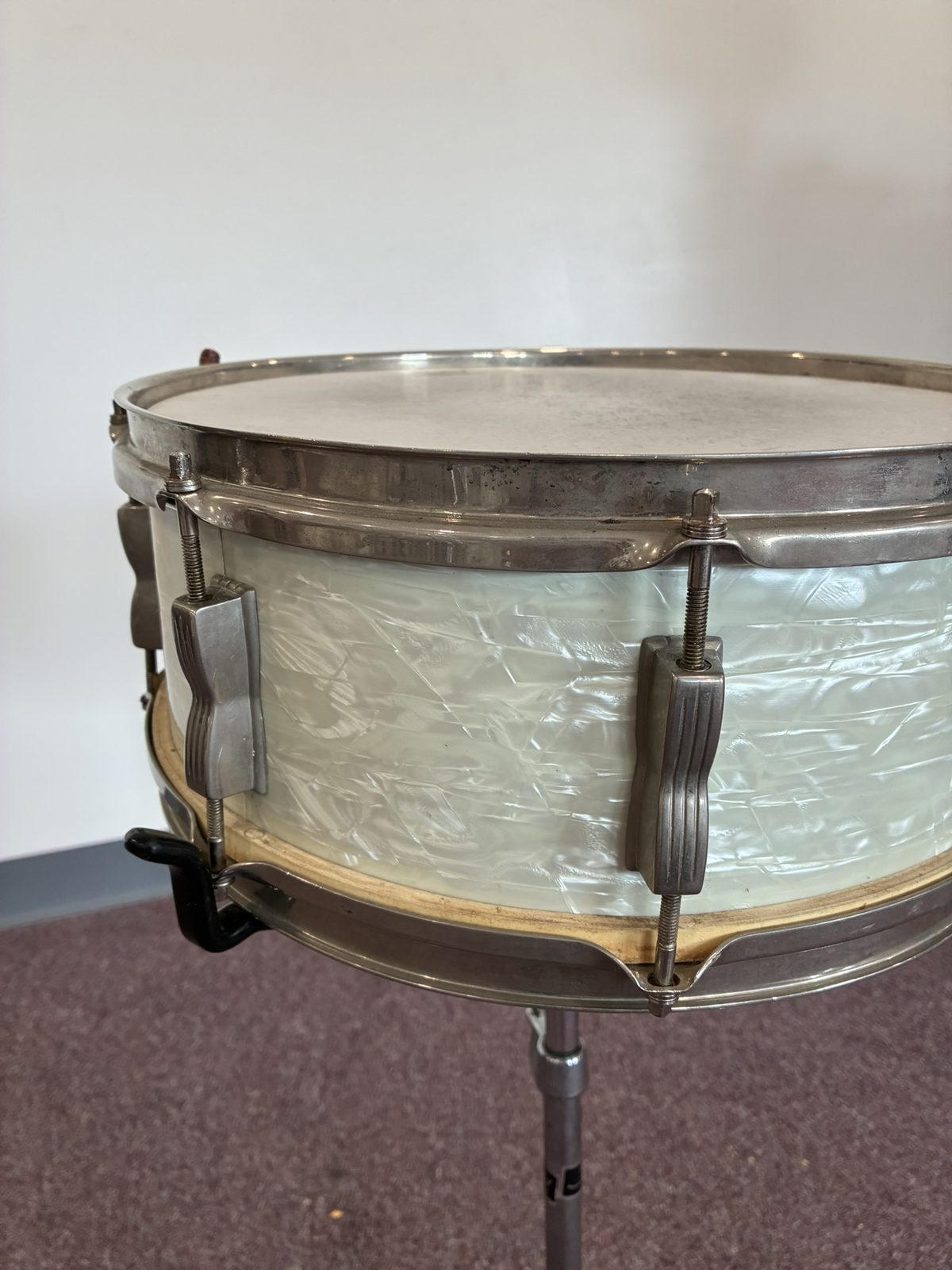 WFL Super Classic Snare Drum 14x5.5" - White Marine Pearl