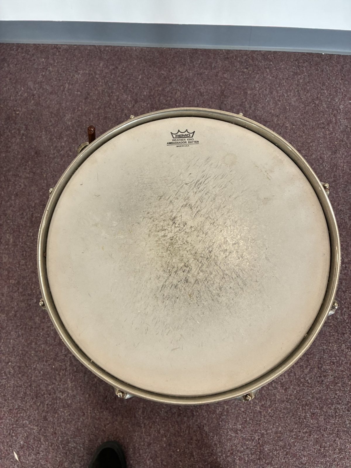 WFL Super Classic Snare Drum 14x5.5" - White Marine Pearl