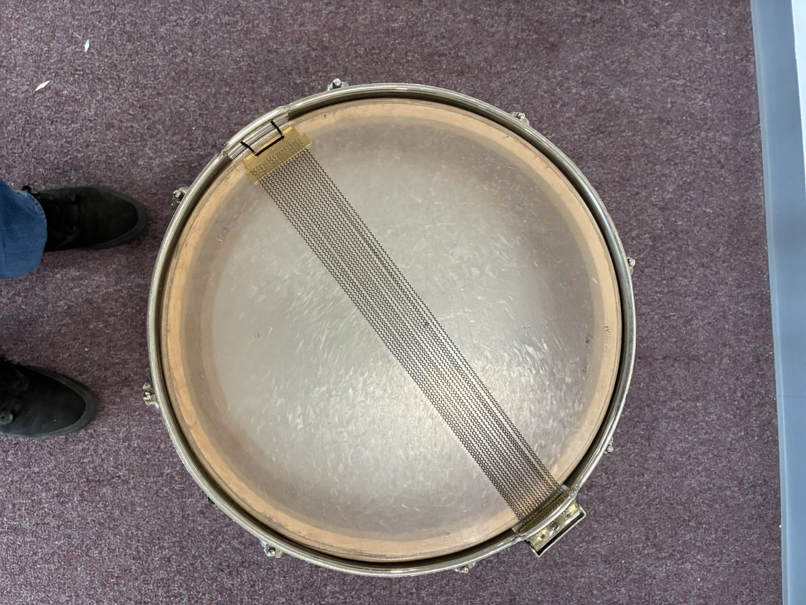 WFL Super Classic Snare Drum 14x5.5" - White Marine Pearl