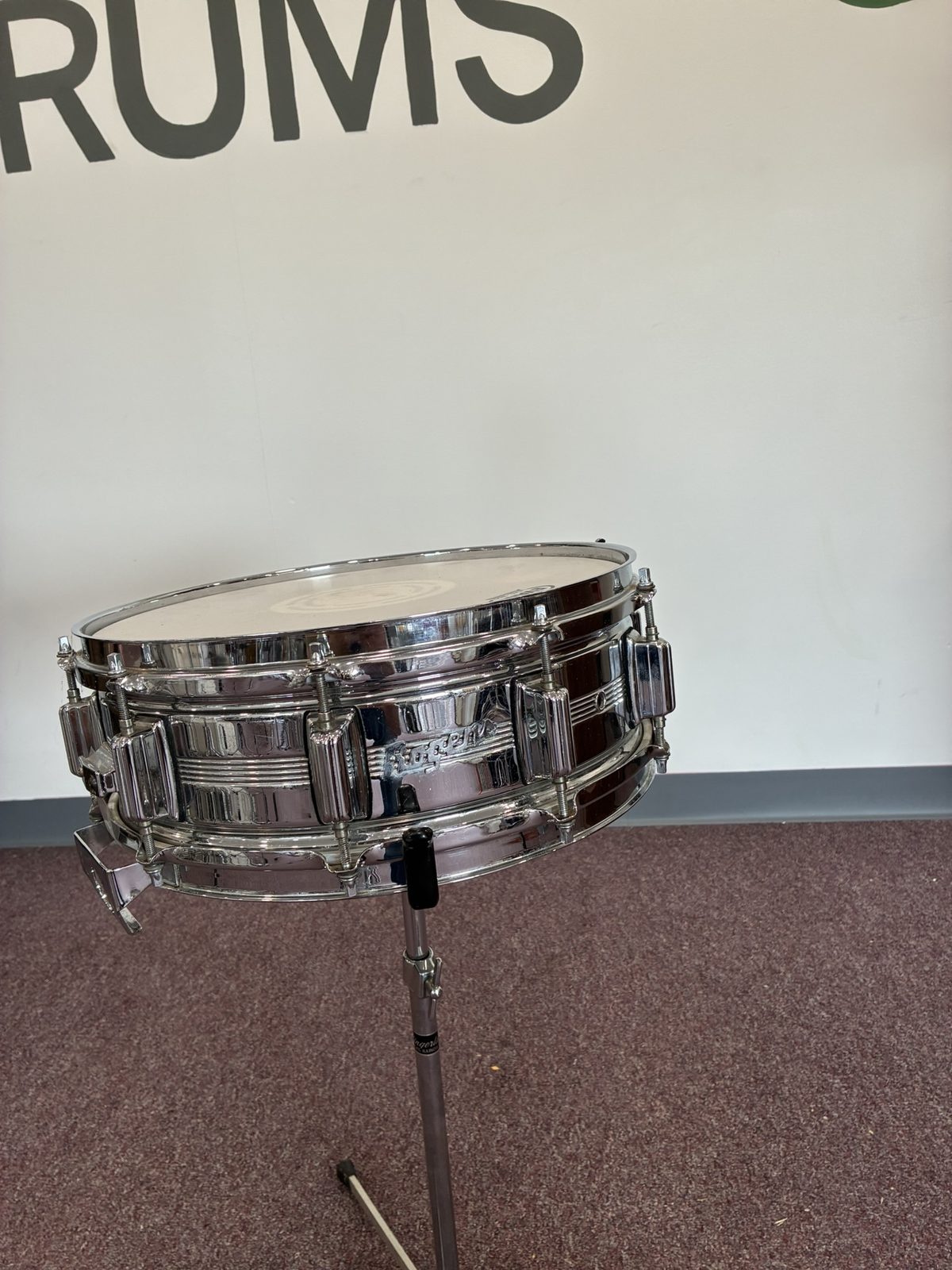 Rogers Dynasonic Snare Drum 14x5" - Brass Shell