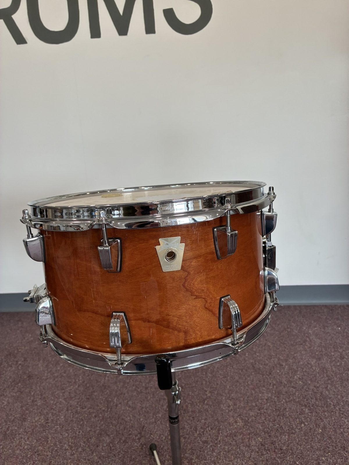 Ludwig Prototype Maple Snare 13x7" - 8 Lugs