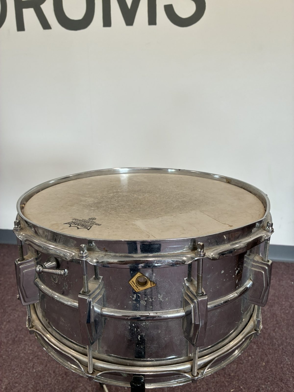 Ludwig Supraphonic Snare 14x6.5" - Keystone Badge / 70s Throw-Off