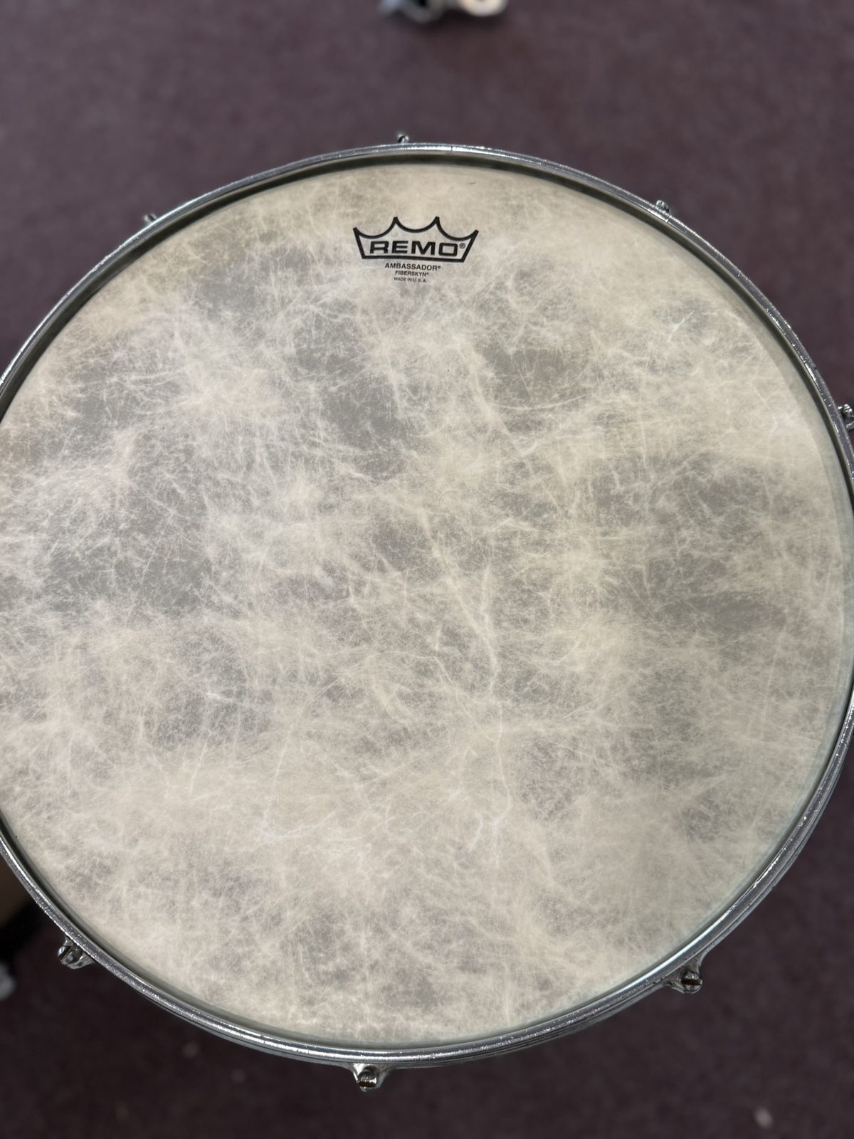 Premier 1960s Vintage Royal Ace Drum Set - Gold Abalone (22, 11.75, 16.25)