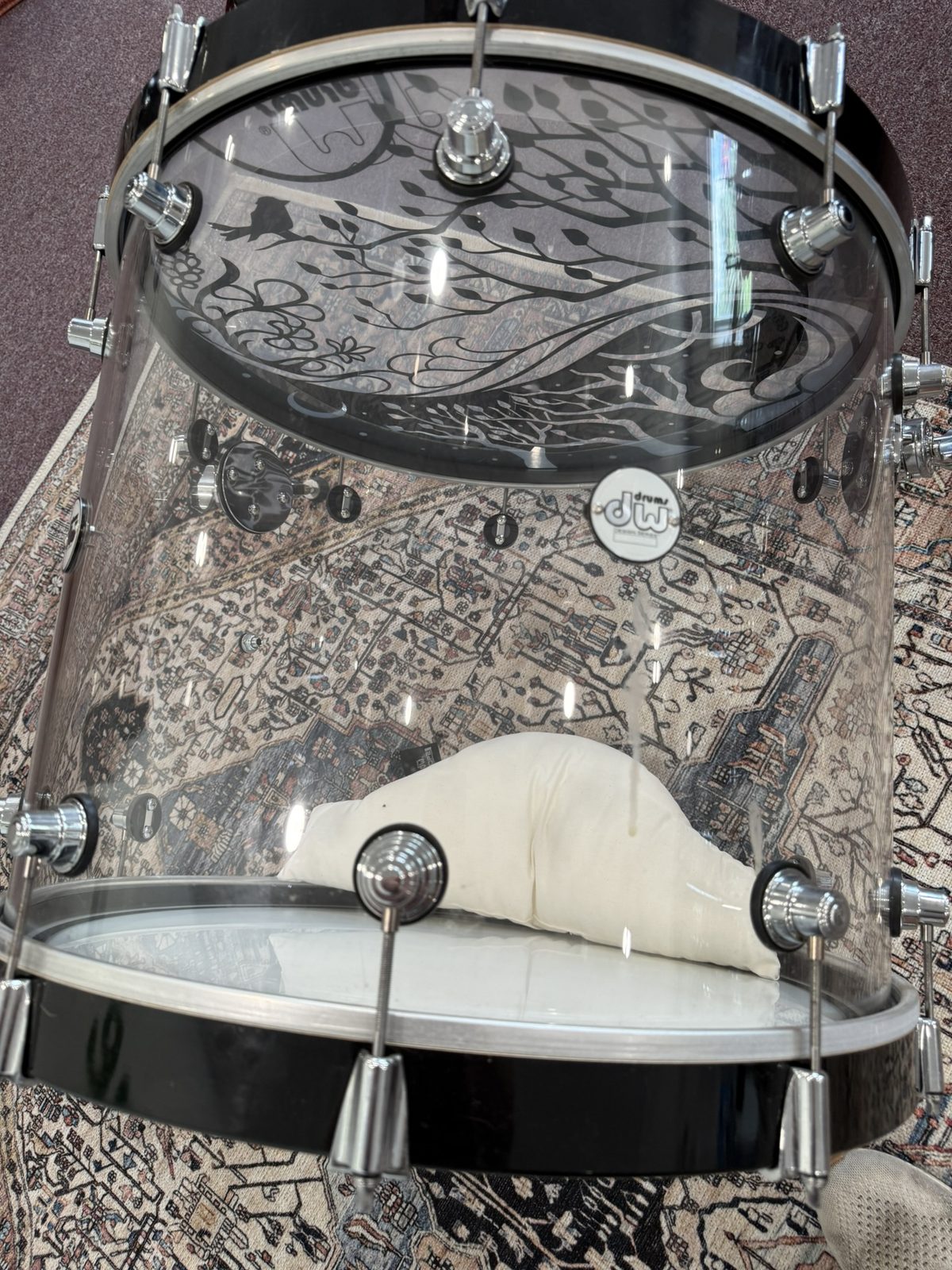 DW Design Series 18x22" Acrylic Bass Drum