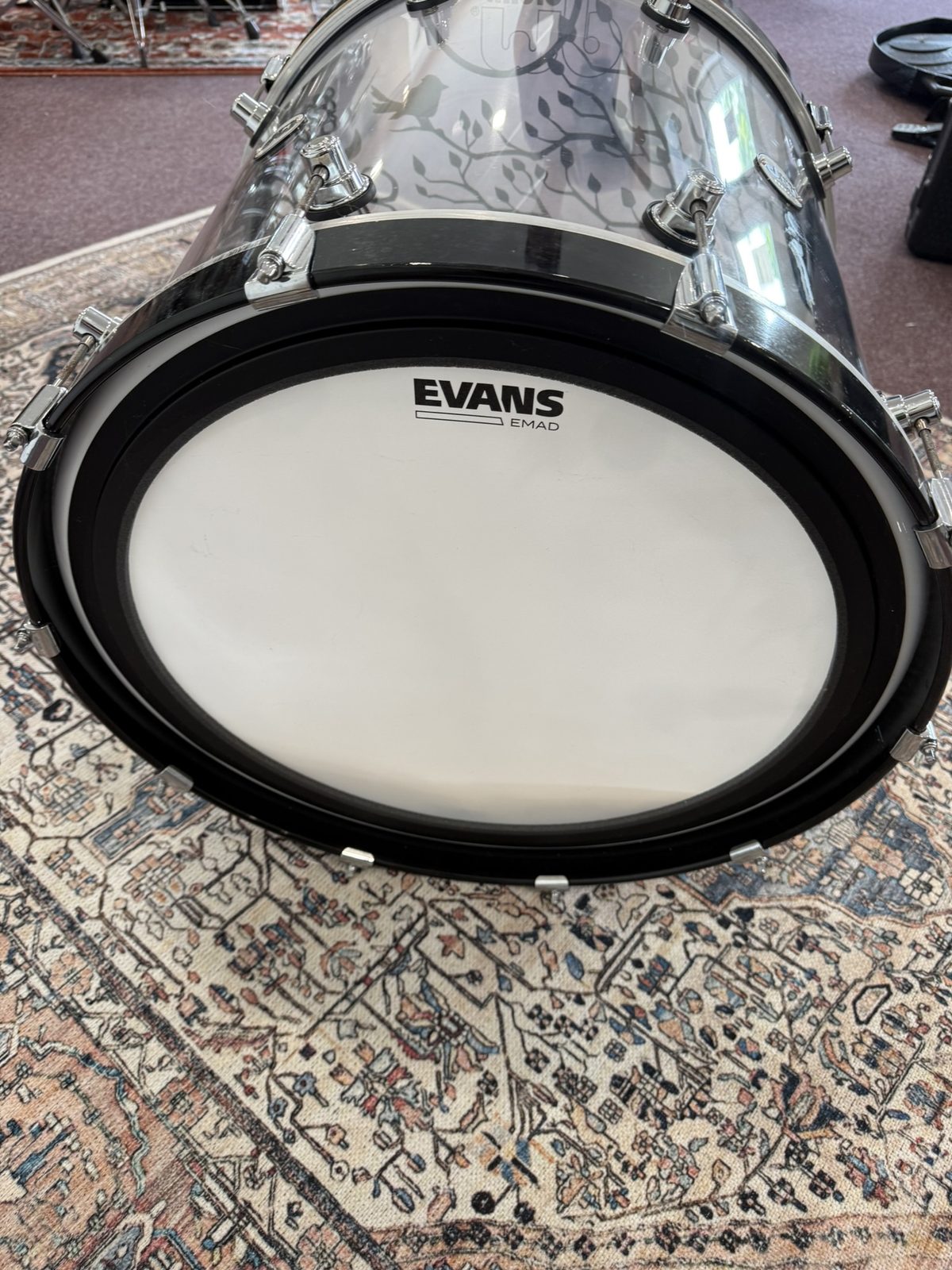 DW Design Series 18x22" Acrylic Bass Drum