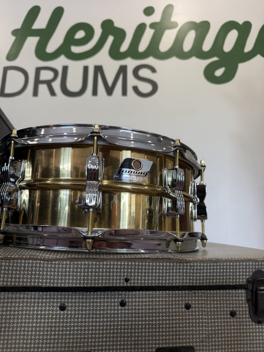 Ludwig Black & White Badge Bronze 5.5x14" Snare Drum