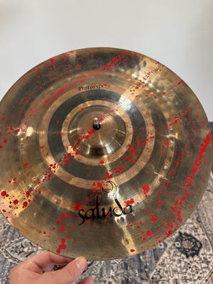 Saluda Prototype Blood Splattered 16" China Cymbal