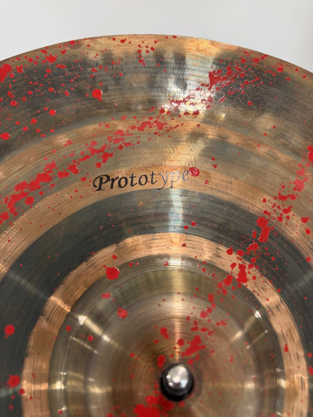 Saluda Prototype Blood Splattered 16" China Cymbal
