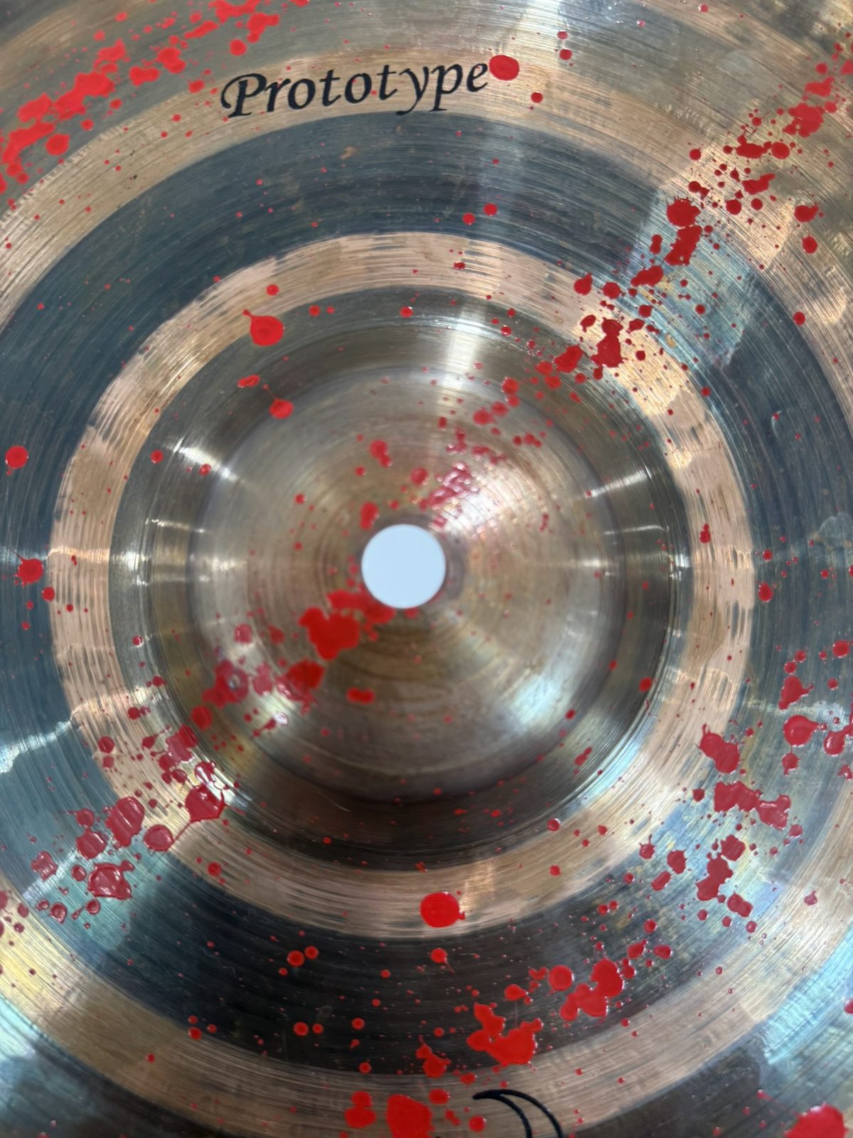 Saluda Prototype Blood Splattered 16" China Cymbal