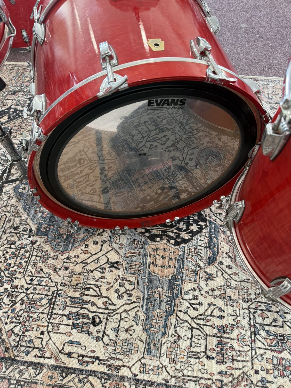 Ludwig Classic Maple 3-Piece Drum Kit - Red (16x22 / 9x12 / 14x16)