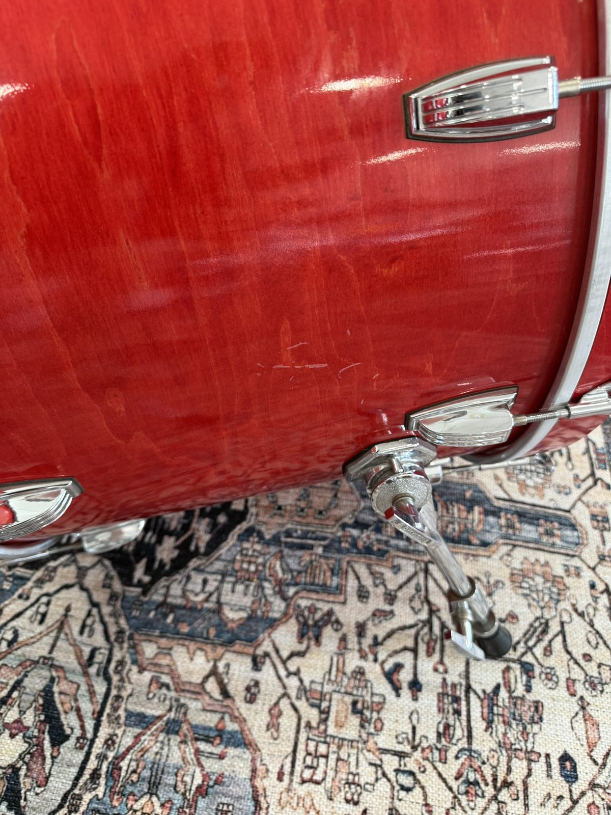 Ludwig Classic Maple 3-Piece Drum Kit - Red (16x22 / 9x12 / 14x16)