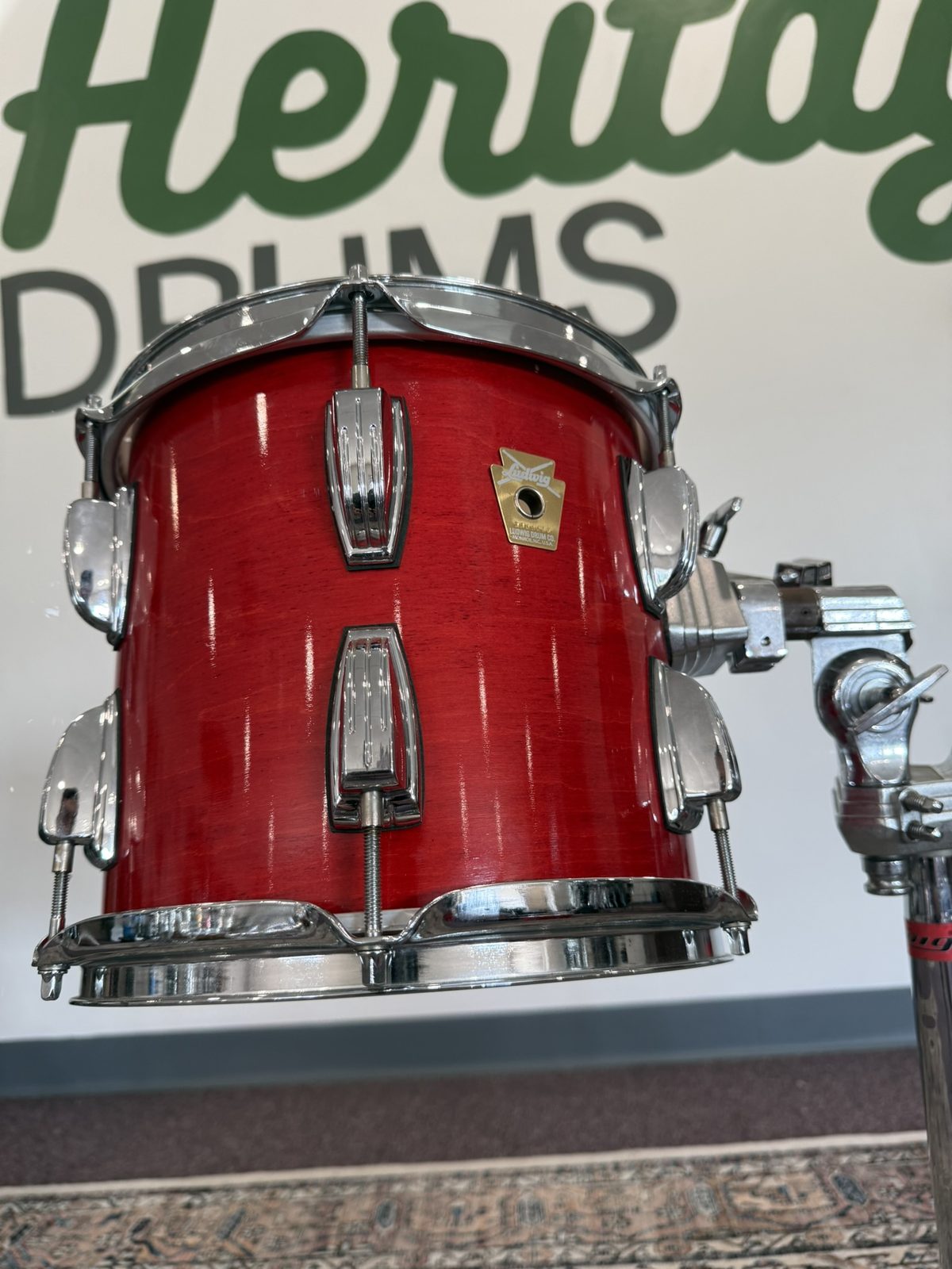 Ludwig Classic Maple 9x10" Rack Tom - Red