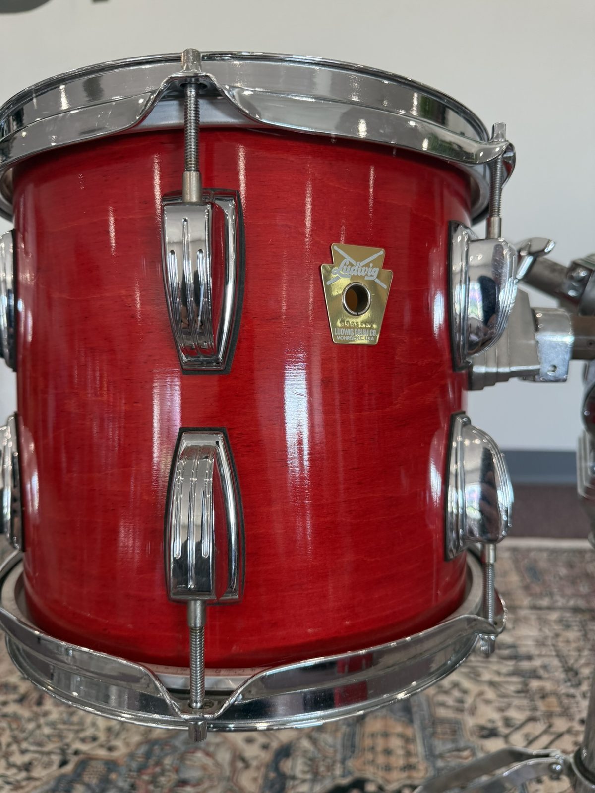 Ludwig Classic Maple 9x10" Rack Tom - Red