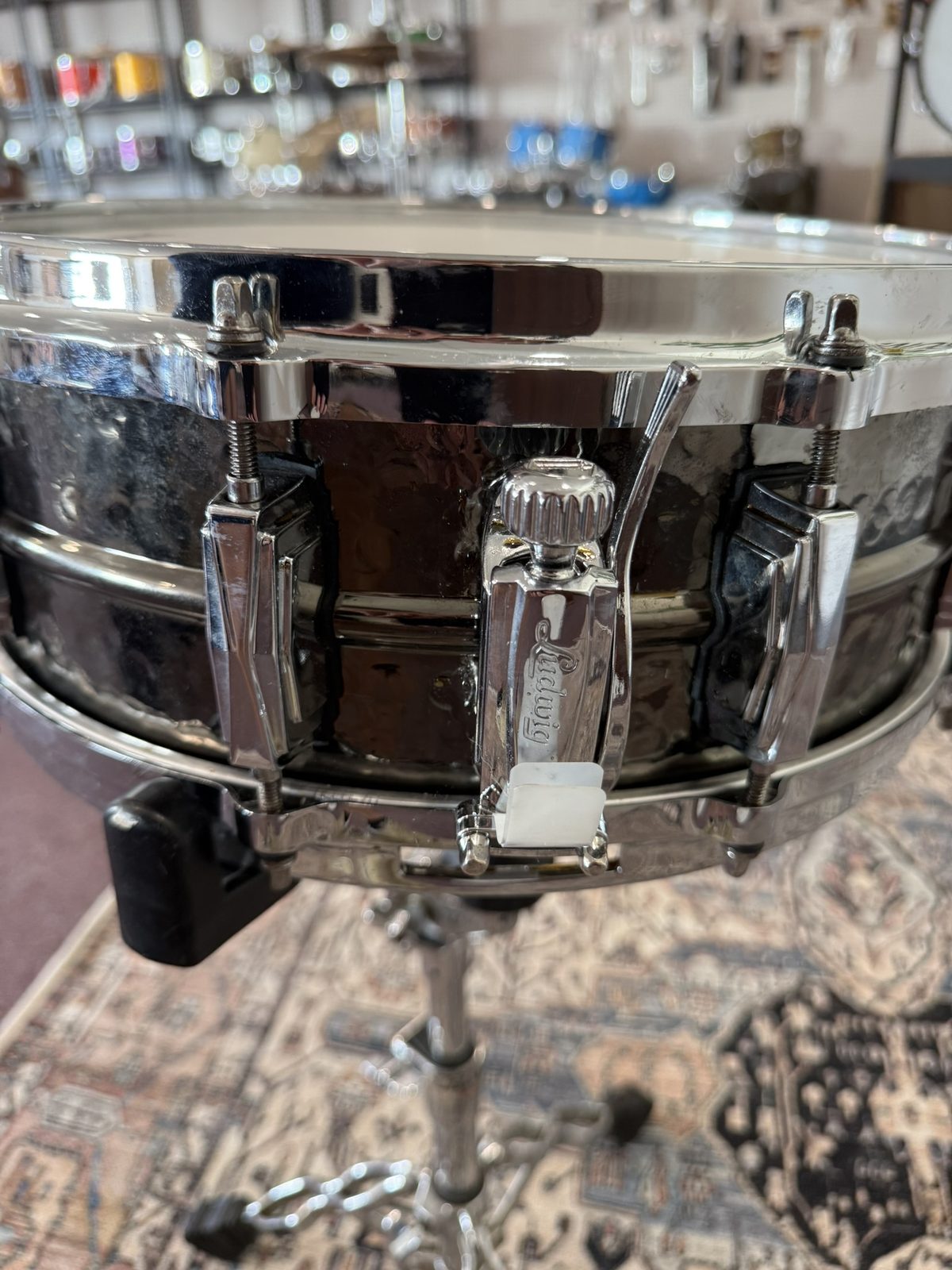 Ludwig Black Beauty Hand Hammered 5x14" Snare Drum (B-Stock)