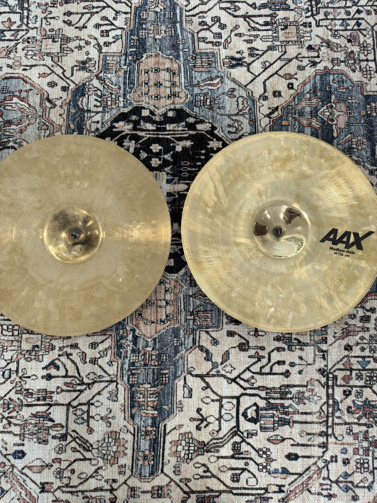 Sabian AAX 14" Medium Hi-Hat Cymbals (Pair)