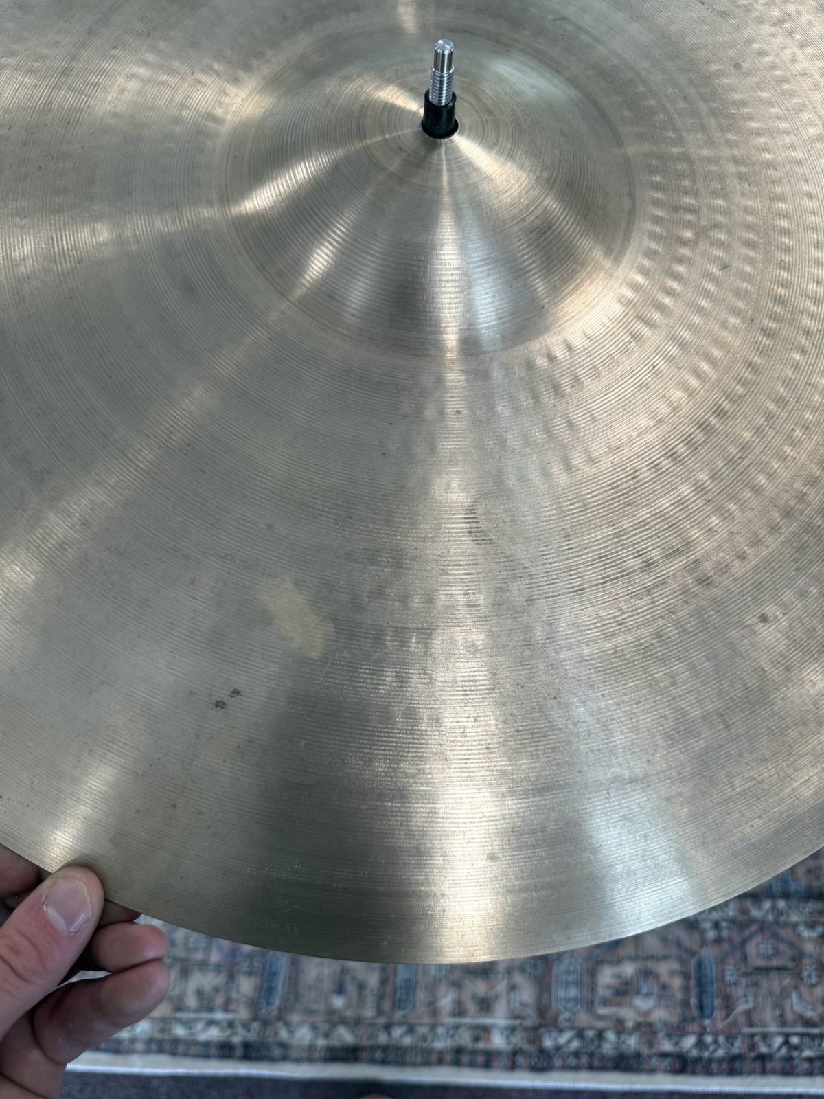 Zildjian 21" Ride Cymbal (Believed A Sweet Ride)